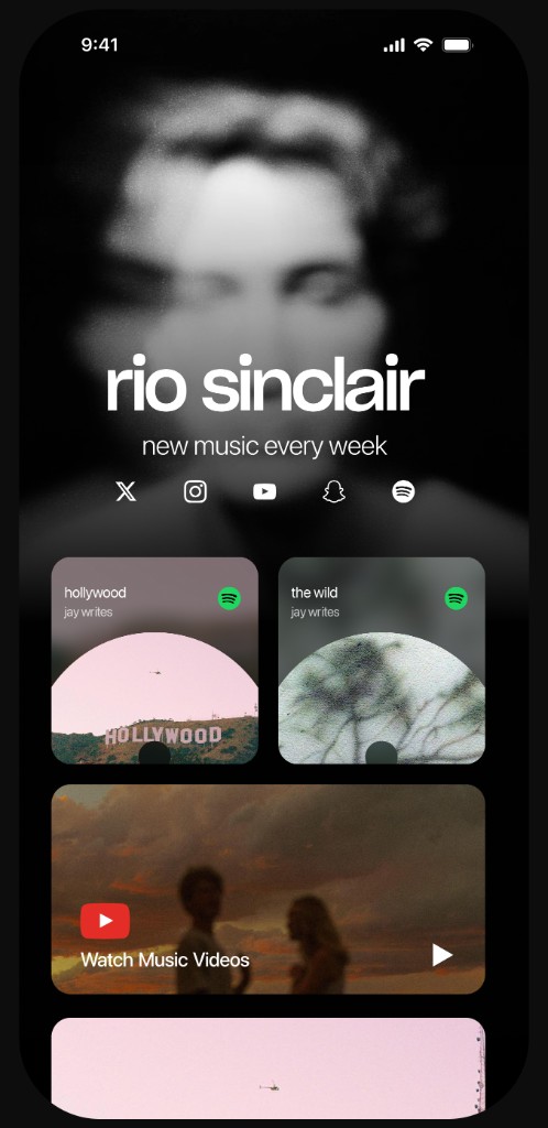 Tour page — ashley sinclaire