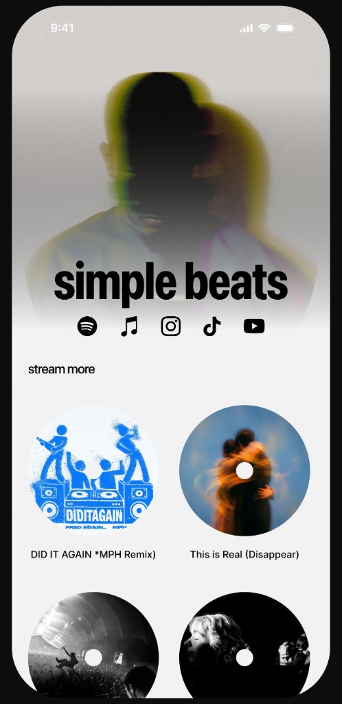 Link in bio — simple beats